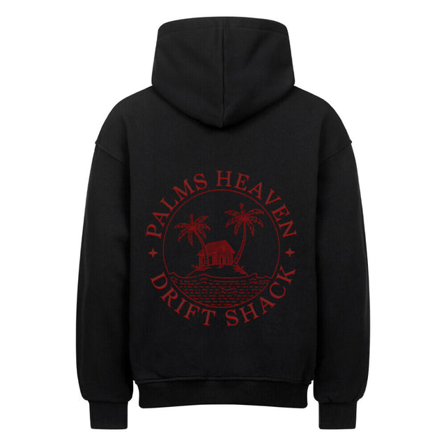 Palms Heaven Hoodie - Tropisches Inseldesign auf 380 GSM Stoff | TeeTreeTrendz