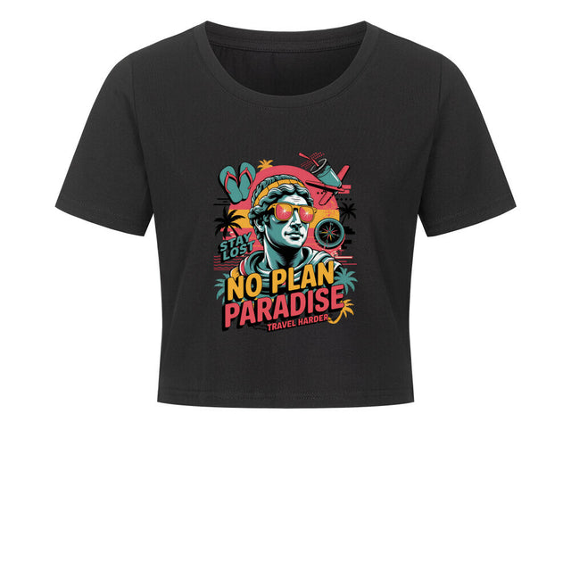 Cropped Damen-Shirt in Beige – lässiger Schnitt, perfekt für Sommer-Looks