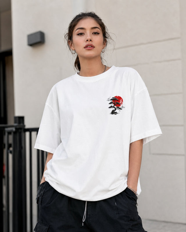 Oversized T-Shirt Quiet Bonsai