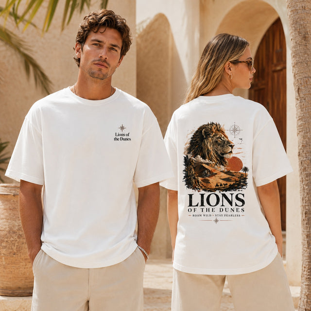 Oversized T-Shirt Lions of Dunes