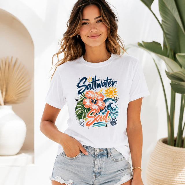 Premium Shirt Frauen Saltwater Soul