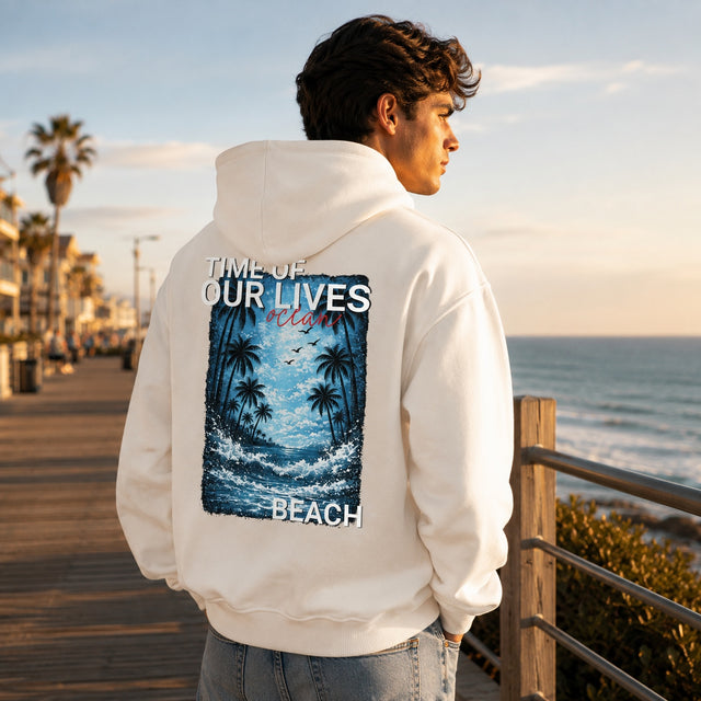 Oversized Hoodie Ocean Beach