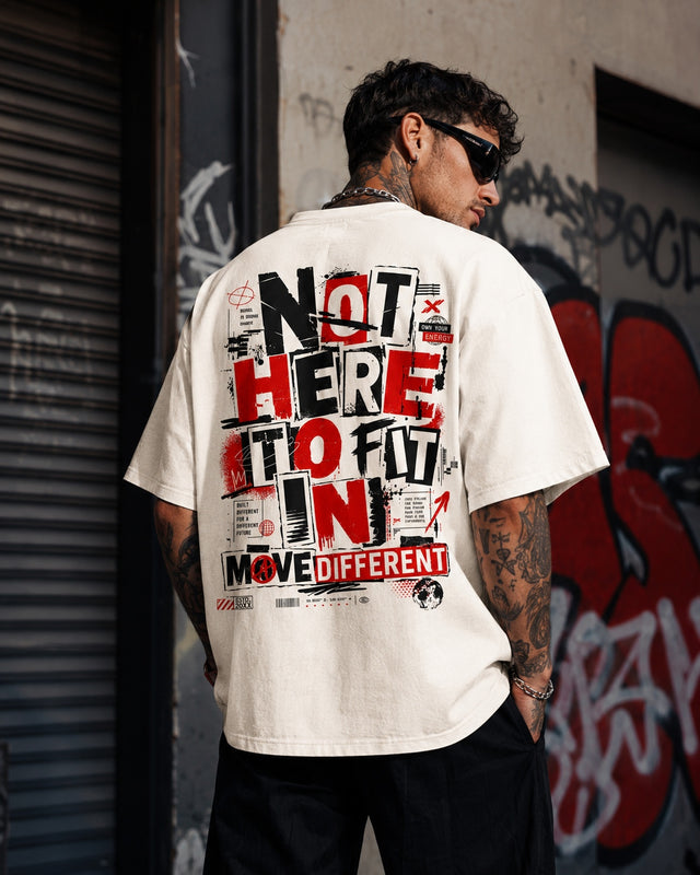Oversized T-Shirt Move Different