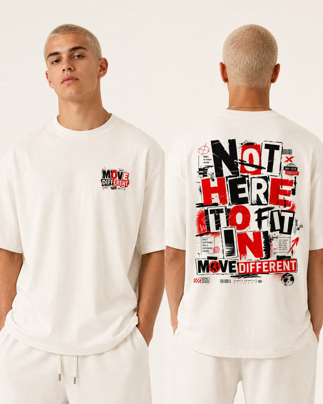 Oversized T-Shirt Move Different