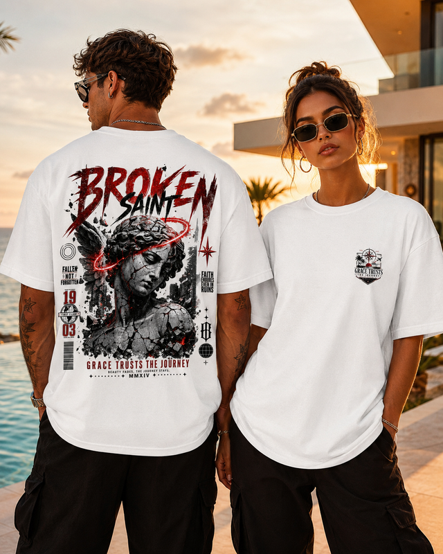 Oversized T-Shirt Broken Saint