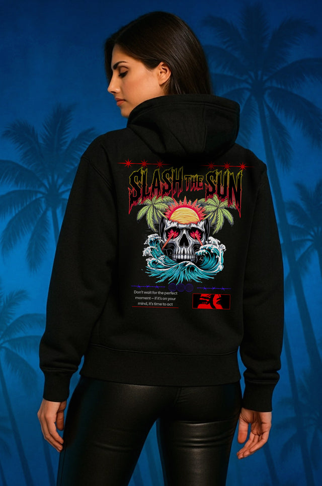 Premium Hoodie Slash The Sun
