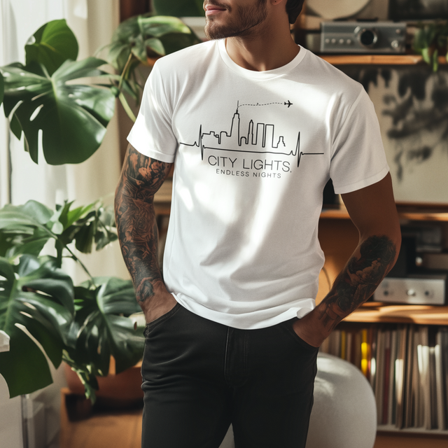 Premium T-Shirt City Lights