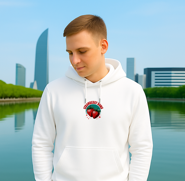 Premium Hoodie Strawberry Bomb