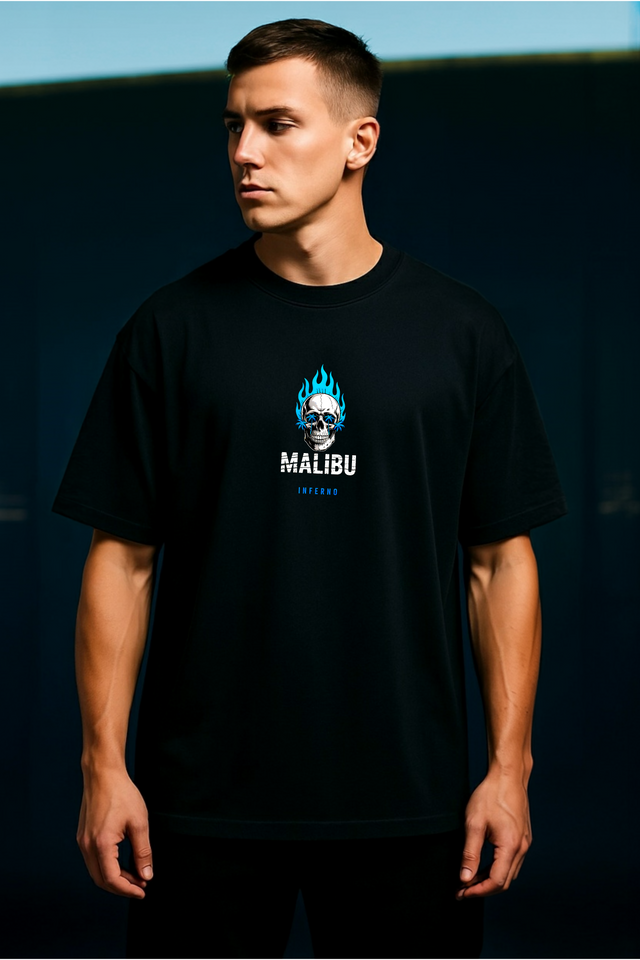Oversized T-Shirt Malibu Inferno