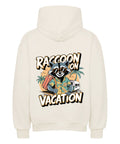 Raccoon on Vacation Hoodie - Humorvolles Urlaubsdesign | TeeTreeTrendz