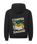Stamped for Sunshine Hoodie - Ananas-Design mit tropischen Elementen | TeeTreeTrendz
