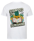 Stamped for Sunshine Unisex-T-Shirt – Ananas-Design auf Bio-Baumwolle | TeeTreeTrendz