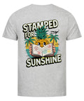 Stamped for Sunshine Unisex-T-Shirt – Ananas-Design auf Bio-Baumwolle | TeeTreeTrendz