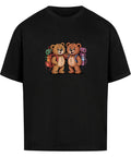 Oversized „TeddyTravel“ T-Shirt von TeeTreeTrendz mit abenteuerlichem Teddybären-Design und 100% weicher Baumwolle