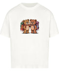 Oversized „TeddyTravel“ T-Shirt von TeeTreeTrendz mit abenteuerlichem Teddybären-Design und 100% weicher Baumwolle