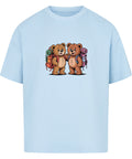 Oversized „TeddyTravel“ T-Shirt von TeeTreeTrendz mit abenteuerlichem Teddybären-Design und 100% weicher Baumwolle
