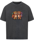 Oversized „TeddyTravel“ T-Shirt von TeeTreeTrendz mit abenteuerlichem Teddybären-Design und 100% weicher Baumwolle