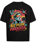 No Plan Paradise Oversized T-Shirt mit Travel Harder Print | TeeTreeTrendz