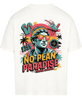 No Plan Paradise Oversized T-Shirt mit Travel Harder Print | TeeTreeTrendz