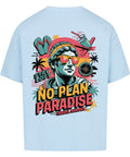 No Plan Paradise Oversized T-Shirt mit Travel Harder Print | TeeTreeTrendz