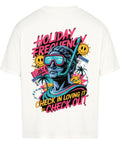 Holiday Frequency Oversized T-Shirt - Retro Urlaubsdesign | TeeTreeTrendz