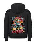 No Plan Paradise Premium Hoodie mit Travel Harder Print - Streetwear Style | TeeTreeTrendz