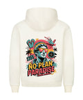 No Plan Paradise Premium Hoodie mit Travel Harder Print - Streetwear Style | TeeTreeTrendz