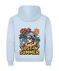 Premium Hoodie ‚404 Lost in Summer‘ mit tropischem Design| TeeTreeTrendz