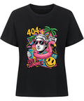 404 Lost in Summer Damen T-Shirt – Bio-Baumwolle T-Shirt mit tropischem Sommer-Design