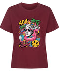 404 Lost in Summer Damen T-Shirt – Bio-Baumwolle T-Shirt mit tropischem Sommer-Design