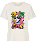 404 Lost in Summer Damen T-Shirt – Bio-Baumwolle T-Shirt mit tropischem Sommer-Design