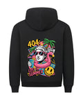 404 Lost in Summer Premium Hoodie – Unisex Sommer-Hoodie mit tropischem Print 