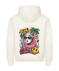 404 Lost in Summer Premium Hoodie – Unisex Sommer-Hoodie mit tropischem Print 
