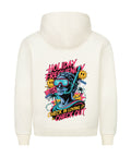 Holiday Frequency Hoodie - Retro-Design mit Smileys und Palmen | TeeTreeTrendz