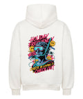Holiday Frequency Hoodie - Retro-Urlaubsdesign auf 380 GSM Baumwolle