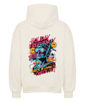 Holiday Frequency Hoodie - Retro-Urlaubsdesign auf 380 GSM Baumwolle