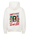 Sunset Escapist Oversized Hoodie - Heavy Cotton Premium Qualität | TeeTreeTrendz