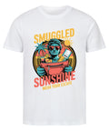 Smuggled Sunshine Unisex T-Shirt with Retro Tropical Design – TeeTreeTrendz.
