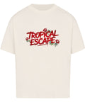 Tropical Escape Oversized Männer T-Shirt with Hibiskus Design – TeeTreeTrendz