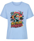 No Plan Paradise Damen T-Shirt – Bio-Baumwolle mit Tropendesign | TeeTreeTrendz