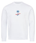 Unisex Bio-Sweatshirt Simple Moments mit Palmen- und Ananas-Print – TeeTreeTrendz
