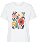 Frauen Blumen Retro Shirt
