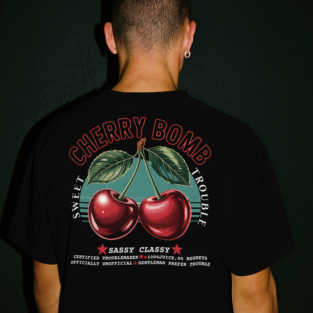 Oversized T-Shirt Cherry Bomb