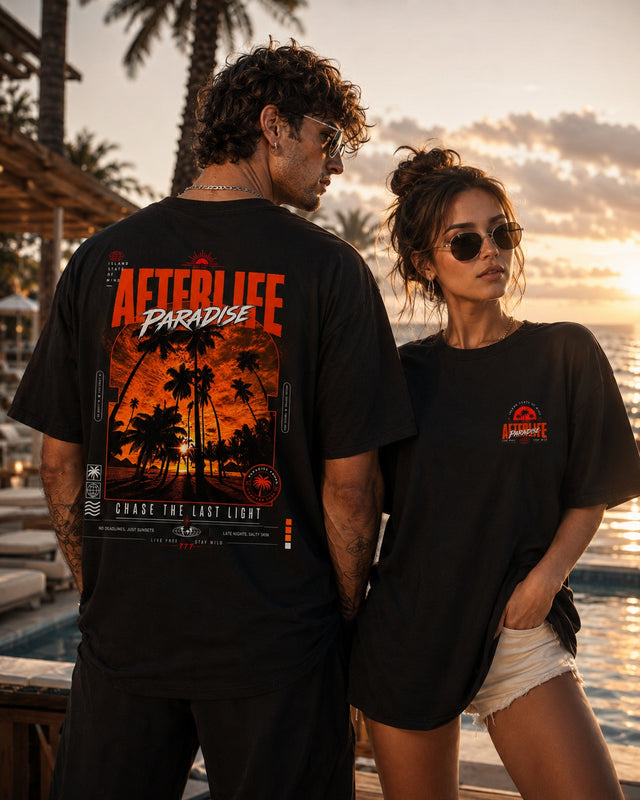 Oversized T-shirt Afterlife Paradise