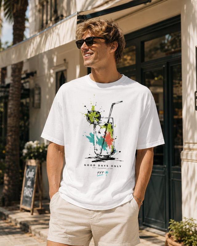 Oversized T-Shirt Good Days Only
