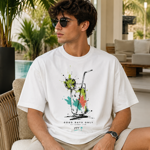 Oversized T-Shirt Good Days Only