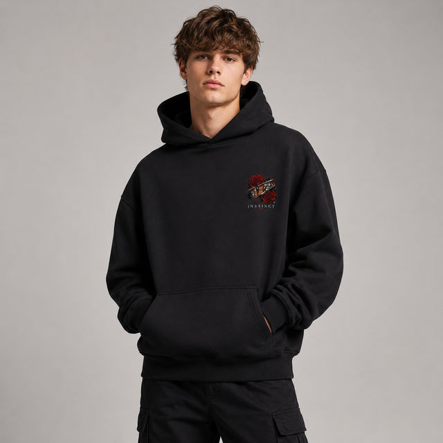 Oversized Hoodie Wild Heart Tiger