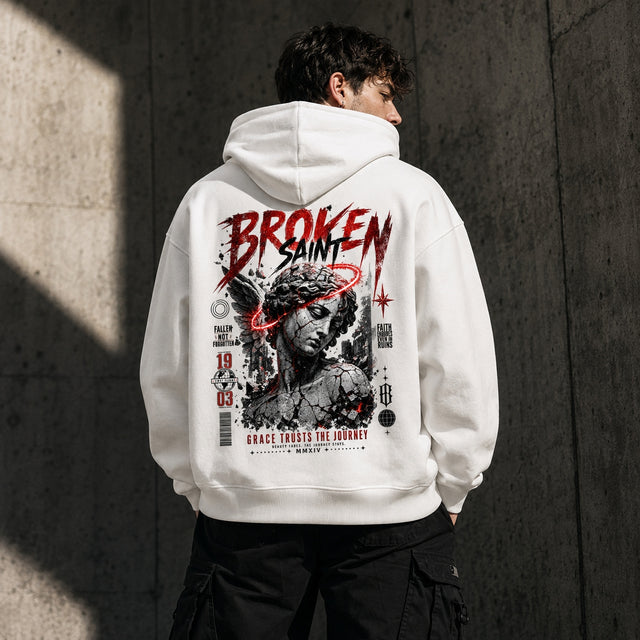 Oversized Hoodie Broken Saint