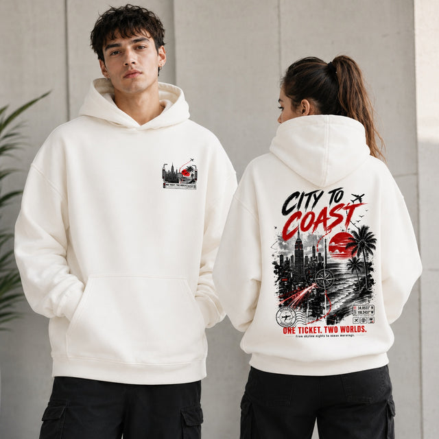 Oversized Hoodie City Coast