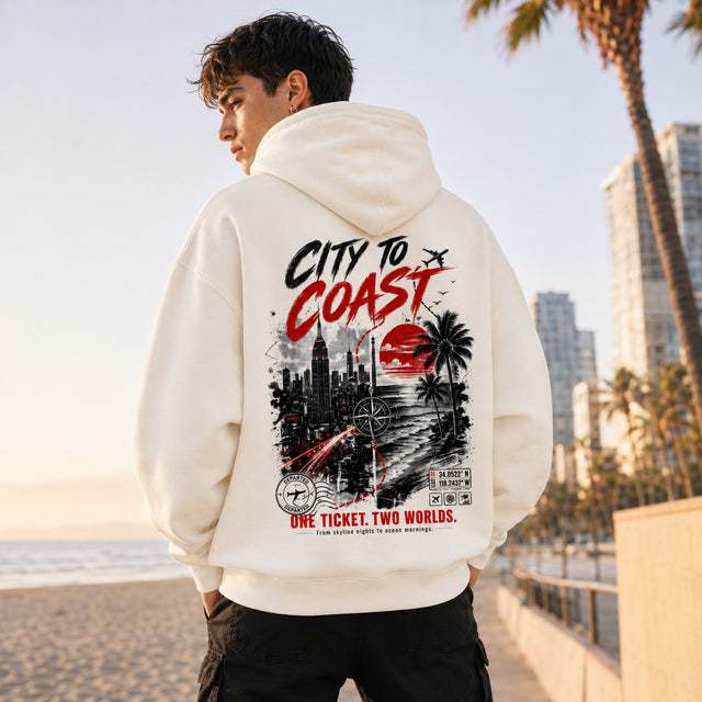 Oversized Hoodie City Coast